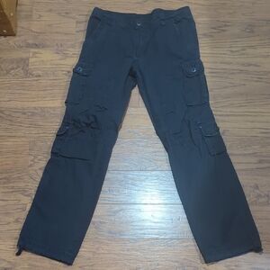Women's Black Cargo Pants